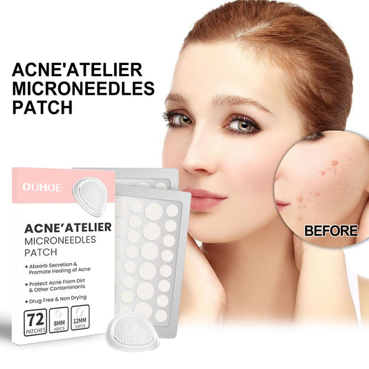 Acne Patch, Repair Acne Pimple Facial Redness Clean Pores Moisturize Skin Patch